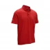 Callaway Jacquard Polo Shirt Mens Red Heather