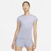 Женская футболка Nike DriFit Short Sleeve T Shirt Womens Indigo Haze