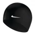 Nike Solid Silicon Swimming Cap Black/White