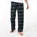 Мужская пижама Jack Wills Flannel Check Pyjama Bottoms Green Check