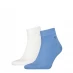 Calvin Klein quarter Socks 2 Pack Mens Blue