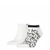 Calvin Klein Mens Deangelo Liner Socks 2 Pack White