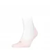 Calvin Klein Crystal Logo 1 Pair Socks Womens Pink
