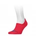 Calvin Klein Klein Invisible Foot High Socks Mens Red