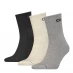 Calvin Klein Short Socks 3 Pack Mens Grey