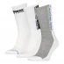 Calvin Klein Athletic Crew Socks 3 Pack Mens White