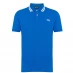 Мужская футболка поло Diesel Tipped Polo Shirt Blue 8ED