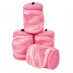 Weatherbeeta Marble Fleece Bandages 4 pack Pink Swirl 4Pck