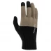 Nike Knit Swoosh Gloves Black/Khaki/Coconut