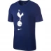 Мужская футболка с коротким рукавом Nike Tottenham Hotspur FC Crest T Shirt Mens Blue/White