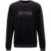 Мужской свитер Boss Velour Sweatshirt Black 001