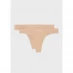 Женское нижнее белье Emporio Armani 2 Pack Basic Thongs 09670 Nude/Nude