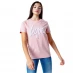 Hype Script T-Shirt Jn99 Pink