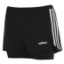Женские шорты adidas 2-in-1 Shorts Womens Black/White