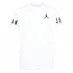 Air Jordan Longline Graphic T Shirt Junior Boys White HBRSleeve