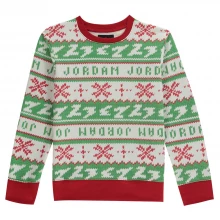 Детский свитер Air Jordan Holiday Crew Sweater Junior Boys
