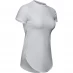 Женская футболка Under Armour Breathe Luxe T Shirt Womens Grey