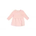 Tommy Hilfiger BABY CURVED MONOTYPE DRESS L/S Pink TJS