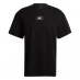 adidas Essentials FeelVivid Drop Shoulder T-Shirt Mens Black