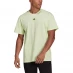 adidas Essentials FeelVivid Drop Shoulder T-Shirt Mens Almost Lime