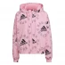 Женский свитер adidas Essentials Logo Allover Print Windbreaker Womens Light Pink / Light Pink