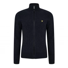 Lyle and Scott Lyle Knit Zip Cdgn Sn99