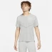 Мужская футболка с коротким рукавом Nike Techknit Short Sleeve T Shirt Mens Smoke Grey