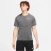 Мужская футболка с коротким рукавом Nike Techknit Short Sleeve T Shirt Mens Black/Grey