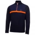 Мужской свитер Calvin Klein Golf Zip Sweater Navy/blaze