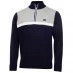 Мужской свитер Calvin Klein Golf Zip Sweater Navy/Grey Marl