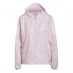 adidas Own the Run Hooded Running Windbreaker Womens Almost Pink