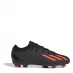 adidas X Speedflow. 3 Childrens FG Football Boots Black/Red/Grn