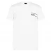 Boss Logo Crew Neck T Shirt White 100
