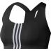 Жіноча білизна adidas Three-Stripe Sports Bra Women's Black/White