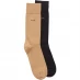 Boss Hugo Boss 2 Pack of Plain Socks Mens Medium Beige260