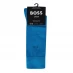 Boss Hugo Boss 2 Pack of Plain Socks Mens Medium Blue 424