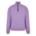 Мужской свитер Hugo Durton Quarter Zip Sweatshirt Purple 564