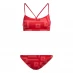 Женский комплект для плавания adidas Logo Graphic Bikini Womens Semi Turbo / Vivid Red