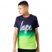 Hype Fade T-Shirt Junior Boys Neon