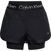 Женские шорты Calvin Klein Performance 2-In-1 Gym Shorts
