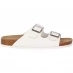 Linea Cork Sandals White