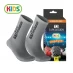 TapeDesign Classic Grip Socks Juniors Light Grey