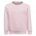 Детский свитер adidas Crew Sweatshirt Infants Pink/White