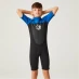 Regatta Junior Shorty Wetsuit Black/Nautical Blue/White