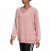 Женский свитер adidas Essentials Studio Lounge 3-Stripes Sweatshirt Wome Light Pink