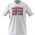 adidas Graphic Logo T-Shirt Mens White Repeat