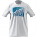 adidas Graphic Logo T-Shirt Mens White Retro