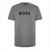 Boss Logo Print T-Shirt Grey/Blk 010