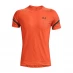 Мужская футболка с коротким рукавом Under Armour Emboss 2.0 T-Shirt Orange/Grey