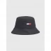 Мужская панама Tommy Jeans Flag Bucket Hat Black BDS